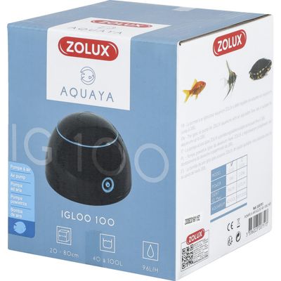 Pompe à air igloo 100 puissance 1.8 W débit max 96 L/H