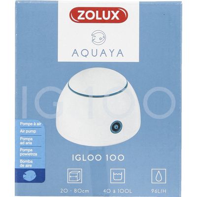 Pompe à air igloo 100 blanc puissance 1.8 W débit max 96 L/H