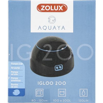 Pompe à air igloo 200 puissance 2.0 W débit max 120 L/H