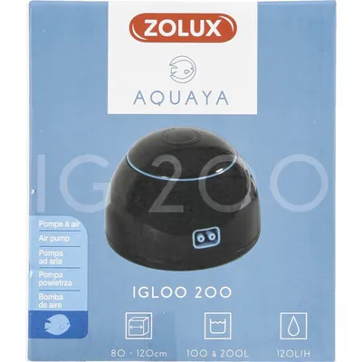 Pompe à air igloo 200 puissance 2.0 W débit max 120 L/H