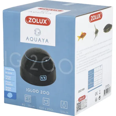Pompe à air igloo 200 puissance 2.0 W débit max 120 L/H