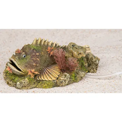 Poisson avec diffuseur de bulle 21 x 14.5 x 9 cm décoration