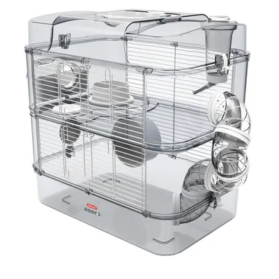 Cage Duo rody3. couleur Blanche.