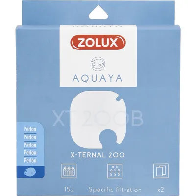 Filtre pour pompe x-ternal 200, filtre XT 200 B perlon x 2
