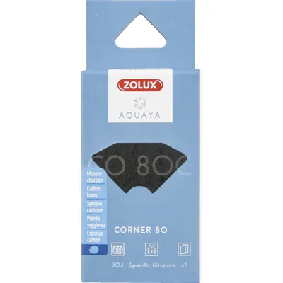 Filtre pour pompe corner 80, filtre CO 80 C mousse charbon x 2