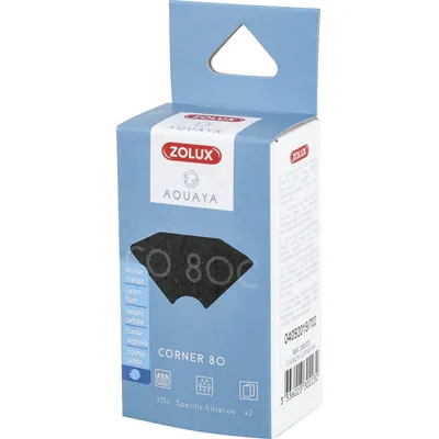 Filtre pour pompe corner 80, filtre CO 80 C mousse charbon x 2