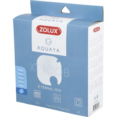 Filtre pour pompe x-ternal 100, filtre XT 100 B perlon x 2