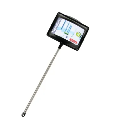 Epuisette inox 12 x 9 rectangulaire télescopique