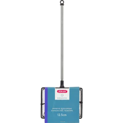 Epuisette inox 12 x 9 rectangulaire télescopique