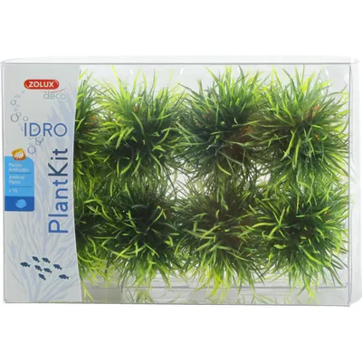 16 petits buissons déco plant kit idro hauteur 3 cm ø 3.5 cm