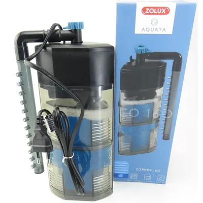 Filtration intérieure corner 160 zolux 12 W pour aquarium de 120 à 160L