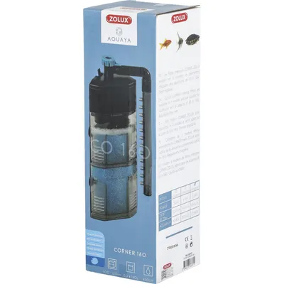 Filtration intérieure corner 160 zolux 12 W pour aquarium de 120 à 160L