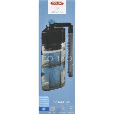Filtration intérieure corner 160 zolux 12 W pour aquarium de 120 à 160L