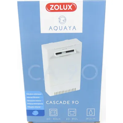 Filtration intérieure cascade 90, puissance 5 w 380 l/h
