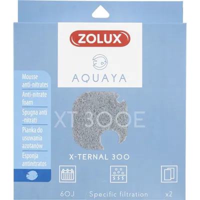 Filtre pour pompe x-ternal 300, filtre XT 300 E mousse anti nitrate