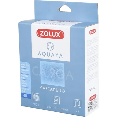 Filtre pour pompe cascade 90, filtre CA 90 A mousse e medium x2