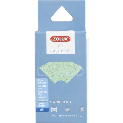 Filtre pour pompe corner 80, filtre CO 80 D mousse anti-algues x 2