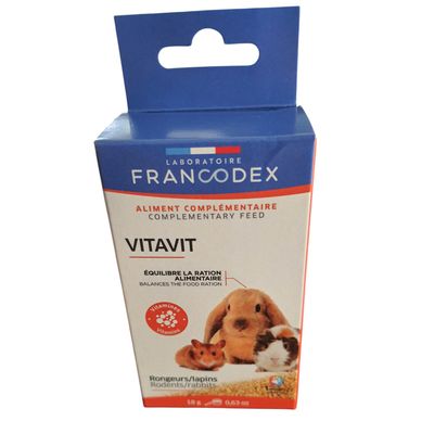 Vitavit aliment complémentaires pour rongeur et lapin nain