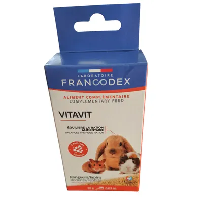 Vitavit aliment complémentaires pour rongeur et lapin nain