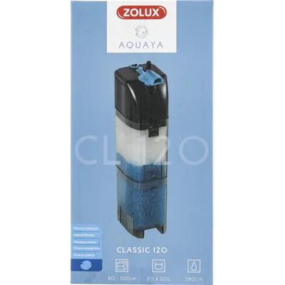 Filtration intérieure classic 120 zolux 6 W pour aquarium de 80 à 120