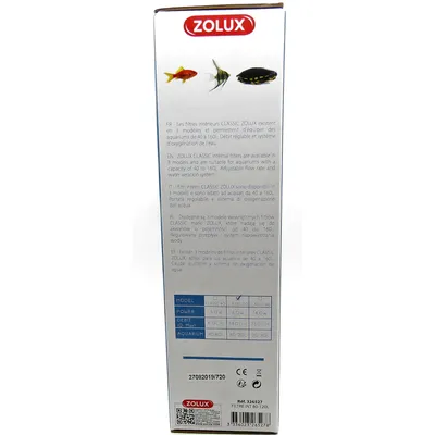 Filtration intérieure classic 120 zolux 6 W pour aquarium de 80 à 120