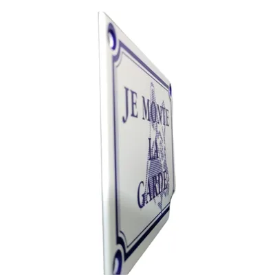 animallparadise - Plaque "Je monte la garde", taille 14 x 10 cm, pour chien animallparadise - Plaque "Je monte la garde", taille 14 x 10 cm, pour chien