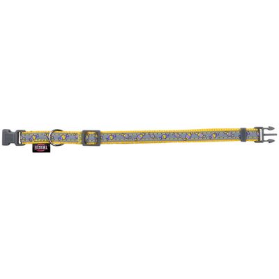 Collier réglable de 22 à 33 cm  pour petit chien avec laisse, très réfléchi