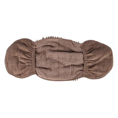 Serviette absorbante en microfibre Pakka taupe pour chien