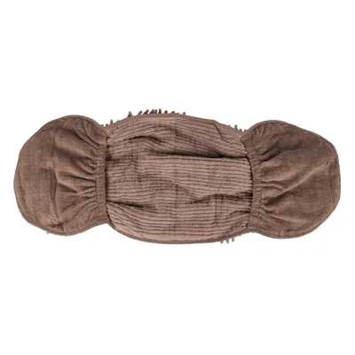 Serviette absorbante en microfibre Pakka taupe pour chien