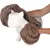 Flamingo - Serviette absorbante en microfibre Pakka taupe pour chien Flamingo - Serviette absorbante en microfibre Pakka taupe pour chien