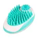 Brosse de shampouinage nettoyage et de massage 2 en 1 pour chien