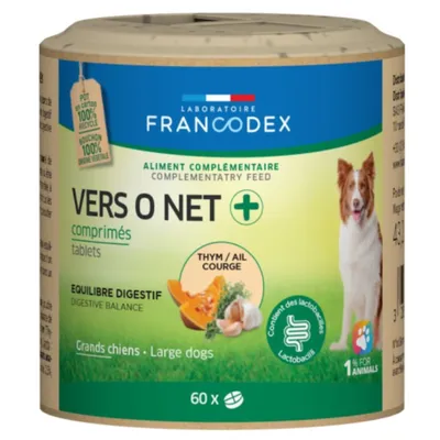 Vers O Net + anti parasitaire naturel 60 comprimés