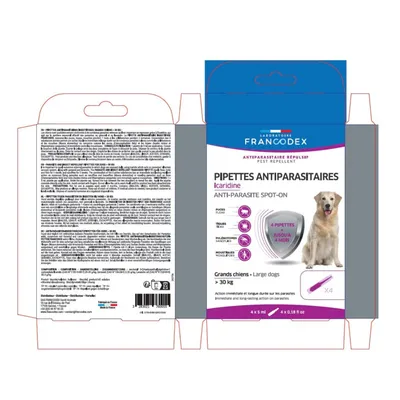 Collier Antiparasitaire Icaridine 75 cm