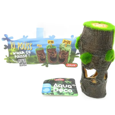 Tronc moyen modèle. ki pouss. 6.4 x 5.5 x 13.9 cm. décoration