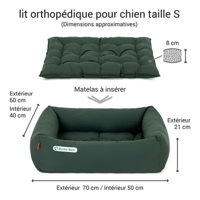 Doctor Bark Lit pour chien orthopédique