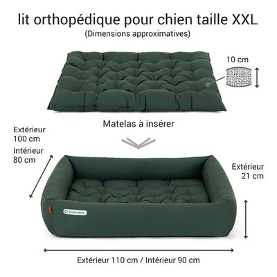 Doctor Bark Lit pour chien orthopédique