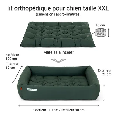 Doctor Bark Lit pour chien orthopédique