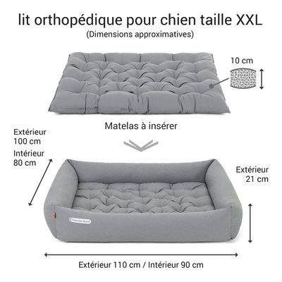 Doctor Bark Lit pour chien orthopédique