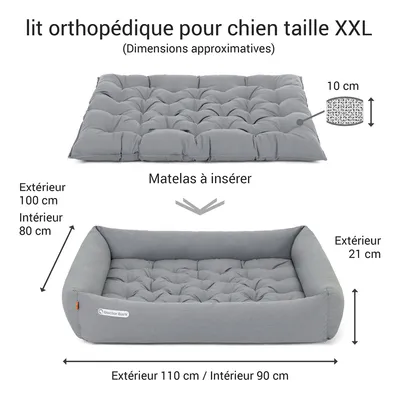 Doctor Bark Lit pour chien orthopédique