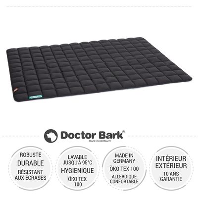 Doctor Bark Couverture matelassée réversible pour chiens