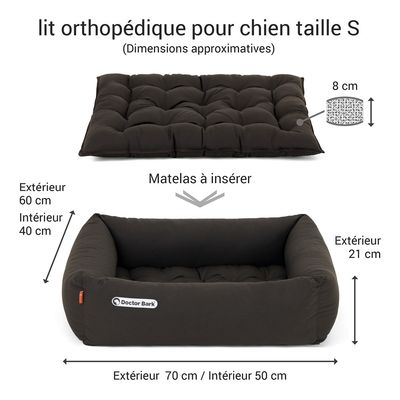 Doctor Bark Lit pour chien orthopédique