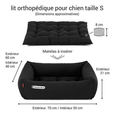 Doctor Bark Lit pour chien orthopédique
