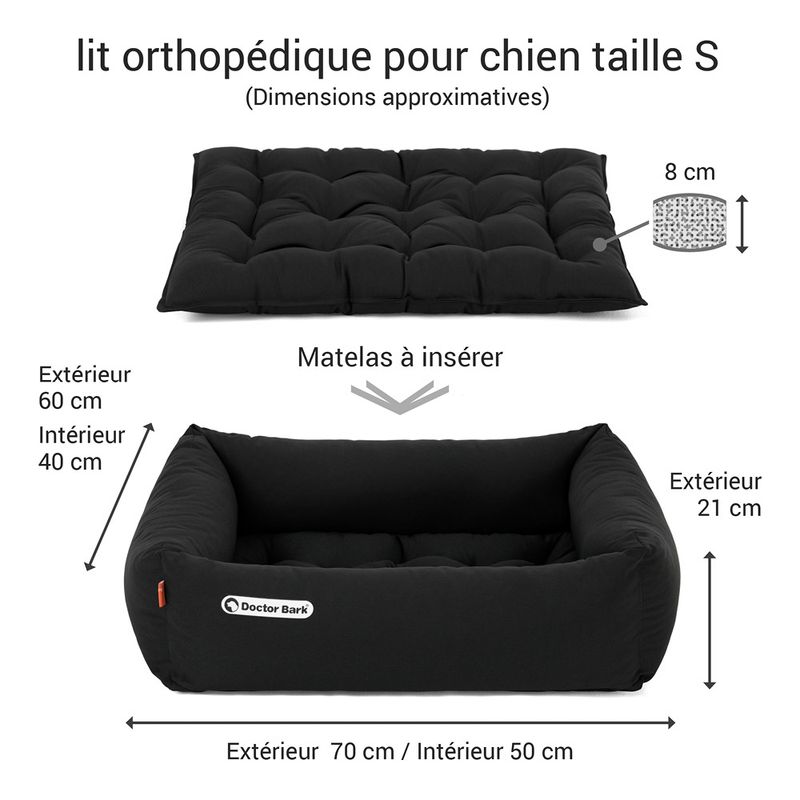 Doctor Bark Lit pour chien orthopédique
