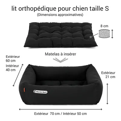 Doctor Bark Lit pour chien orthopédique