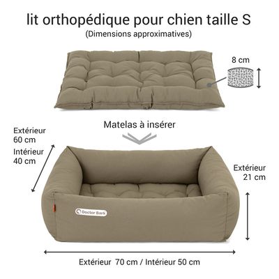 Doctor Bark Lit pour chien orthopédique
