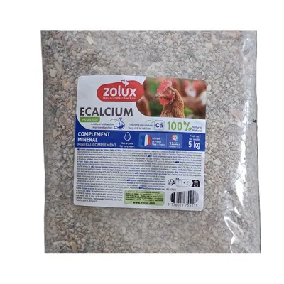 Ecalcium, Complément minéral sac de 5 kg pour poules