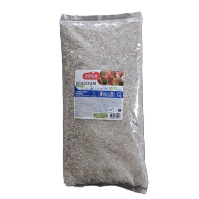Ecalcium, Complément minéral sac de 5 kg pour poules