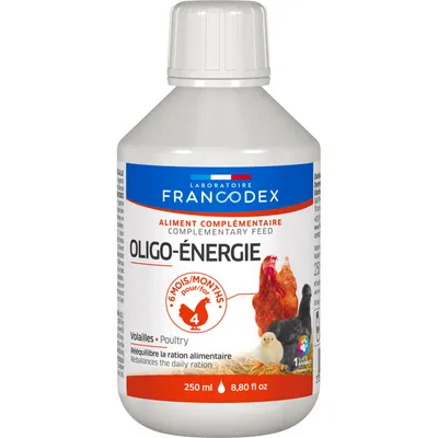 Francodex - Oligo- Énergie rééquilibre la ration alimentaire 250 ml