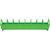 animallparadise - Mangeoire 40 cm vert en plastique  pour basse cour