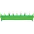 animallparadise - Mangeoire 40 cm vert en plastique  pour basse cour